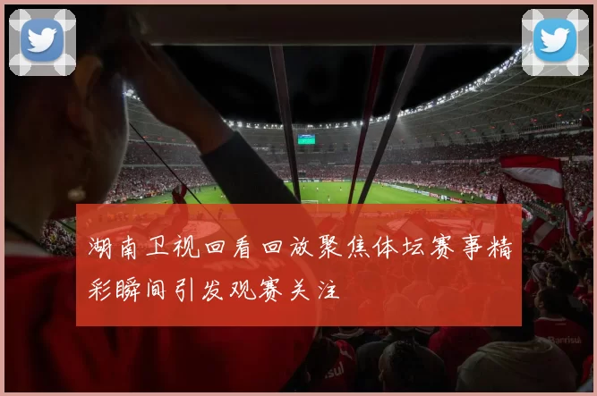 湖南卫视回看回放聚焦体坛赛事精彩瞬间引发观赛关注