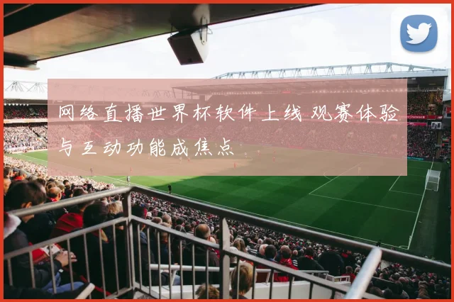 网络直播世界杯软件上线 观赛体验与互动功能成焦点
